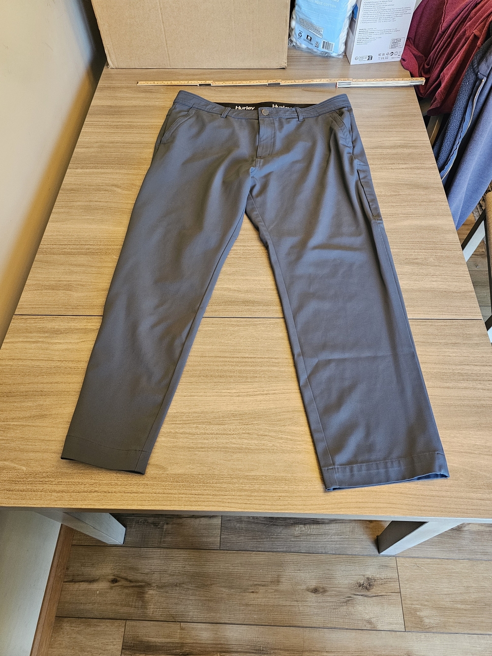 Hurley Men's Gray Casual Pants Size 36x30